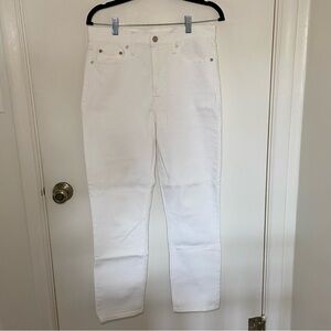 Gap Vintage Slim High Rise Jeans 29/8 Regular White